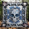 Skull Quilt Blanket Ver 73  Quilt